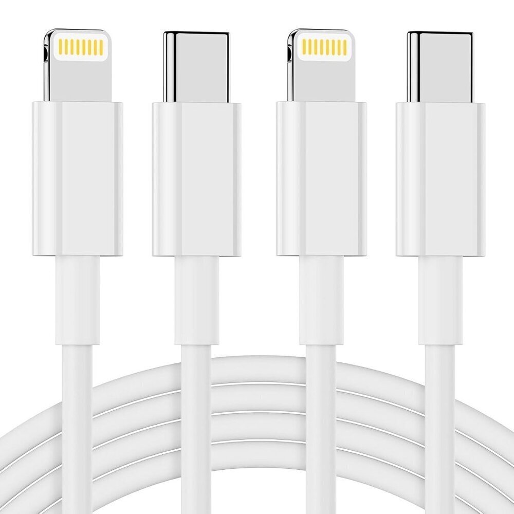 USB C to Lightning Cable 2Pack 3FT [MFi Certified], iPhone Fast Charger Cable Po